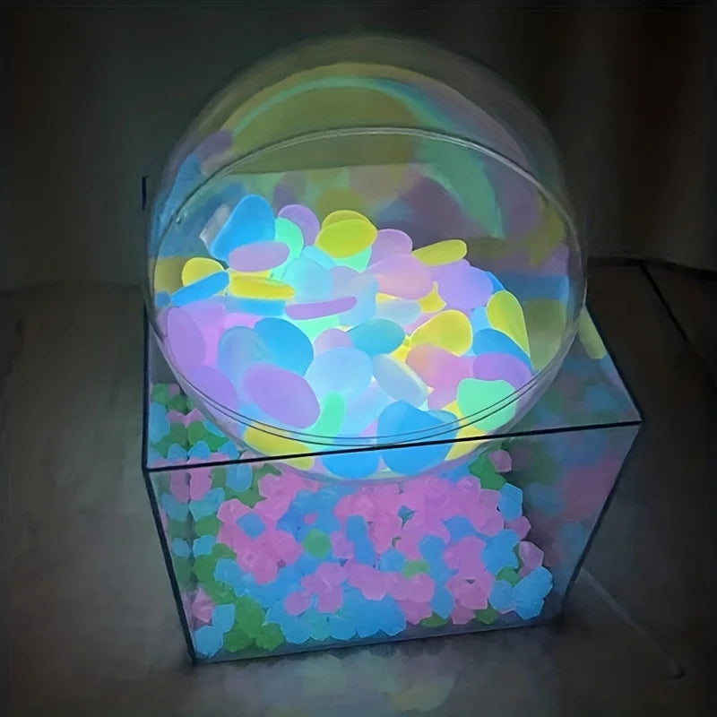 LuminousPebbles | Elegant Glow Pebbles for Creative Landscaping