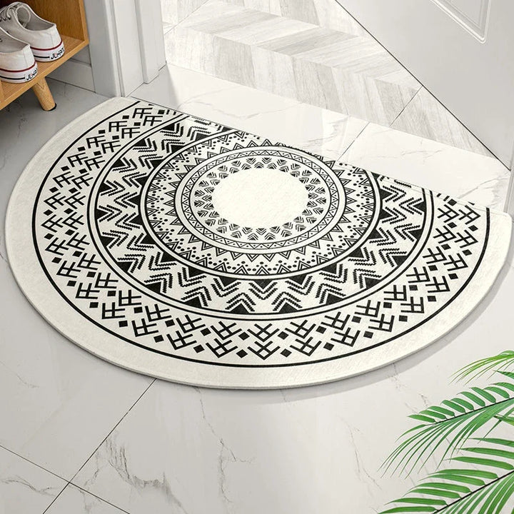 BohoGeometry | Nordic Half Circle Doormat