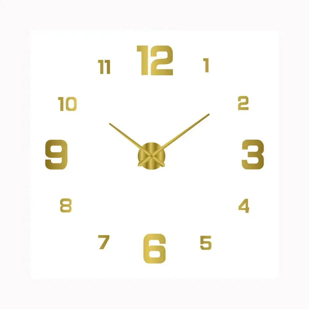 SilentAura – Silent Wall Clock – Elegant and Perfect for Any Room in Your Home