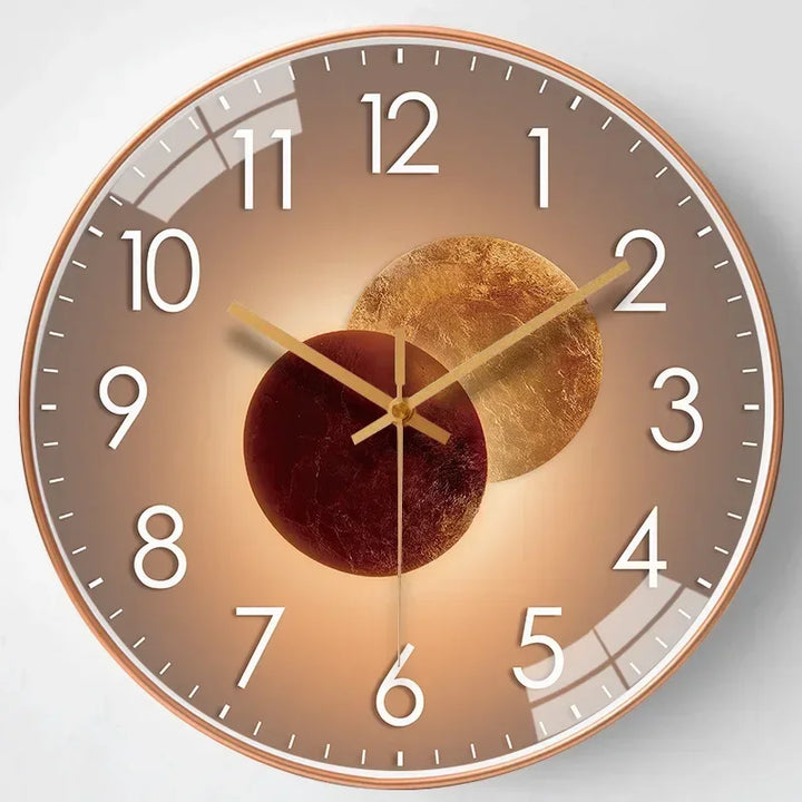 SilentAura – Silent Wall Clock – Elegant and Perfect for Any Room in Your Home