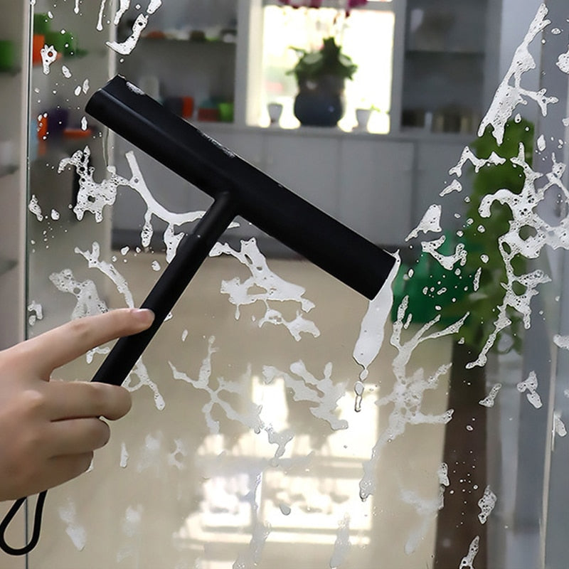 AquaGlide - Modern Shower Squeegee with Hanging Hook