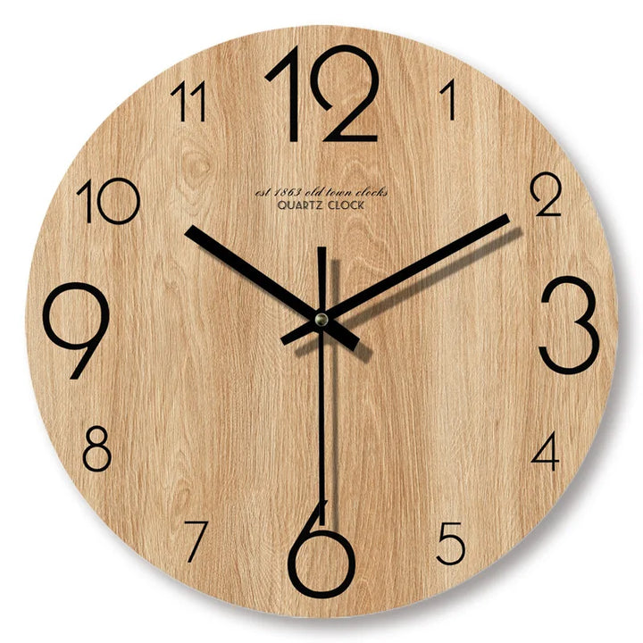 WoodTick | Elegant Wooden Wall Clock