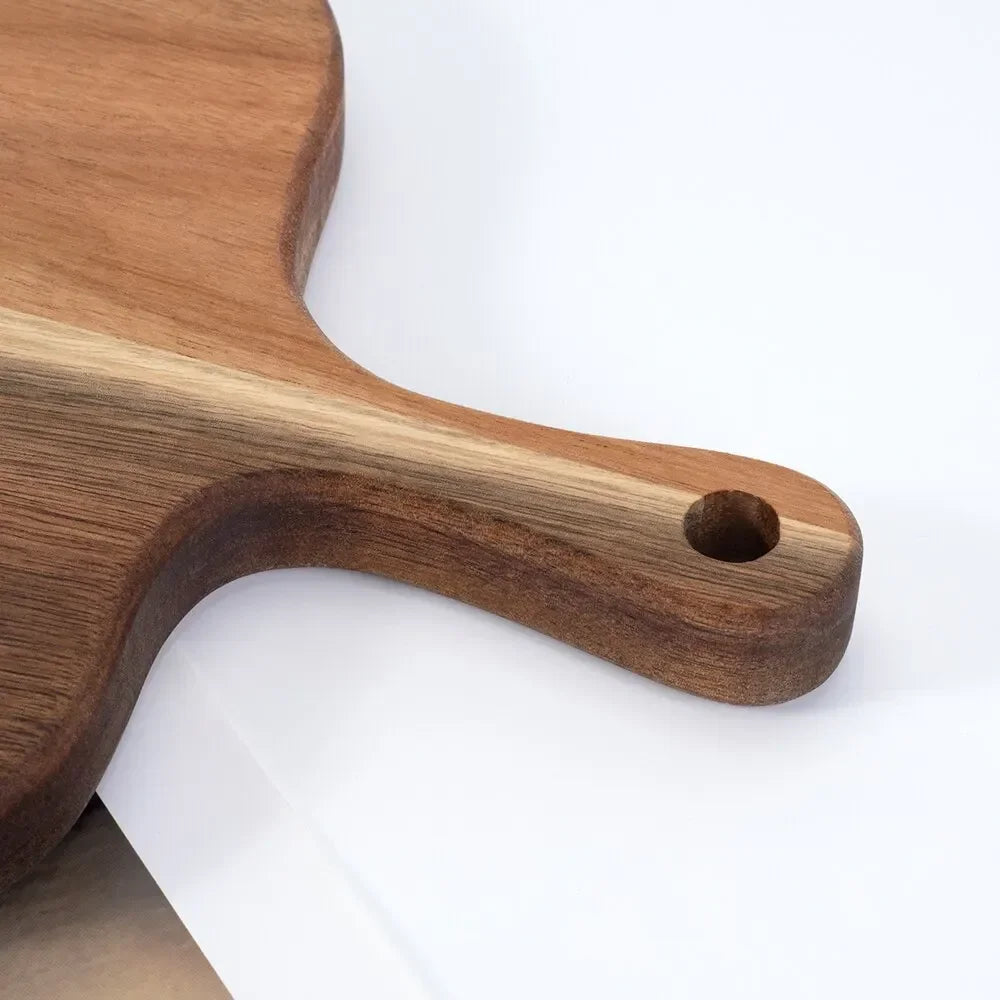 PlankDelight | Wooden Cheese and Serving Cutting Board