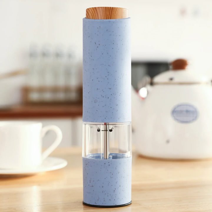 WheatElegance | Luxe Electric Pepper Mill Made of Wheat Straw