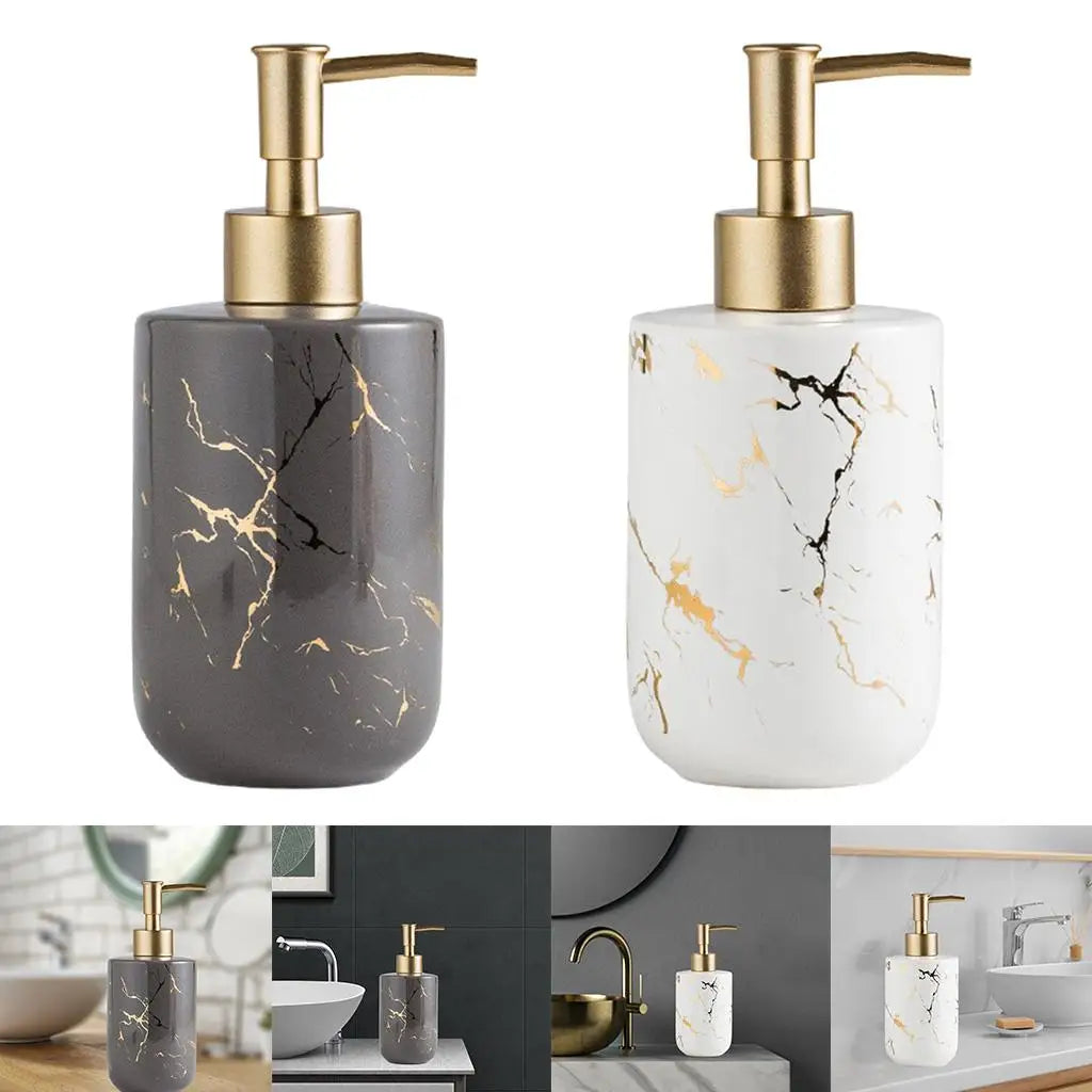 MarblePress | Ceramic Soap Dispenser