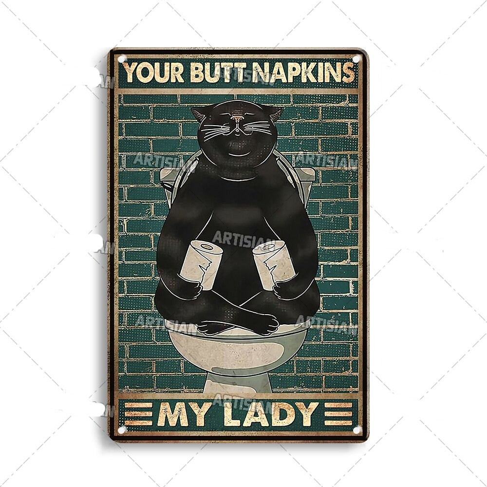 NostalgiePoes – Atmospheric Metal Wall Decoration