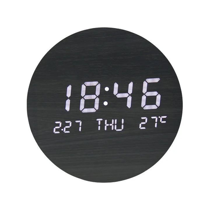 WoodenWake | Eco-friendly LED Clock for the Desk