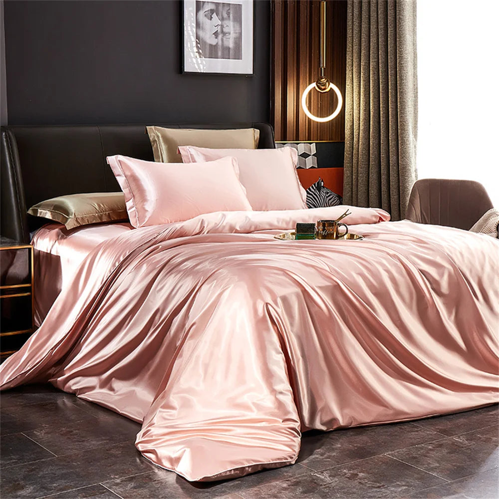 GlamourNest | Premium Silk Bedding