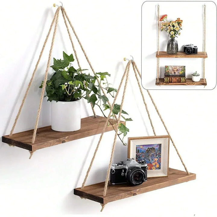 EcoHemp - Swing Shelf with Storage