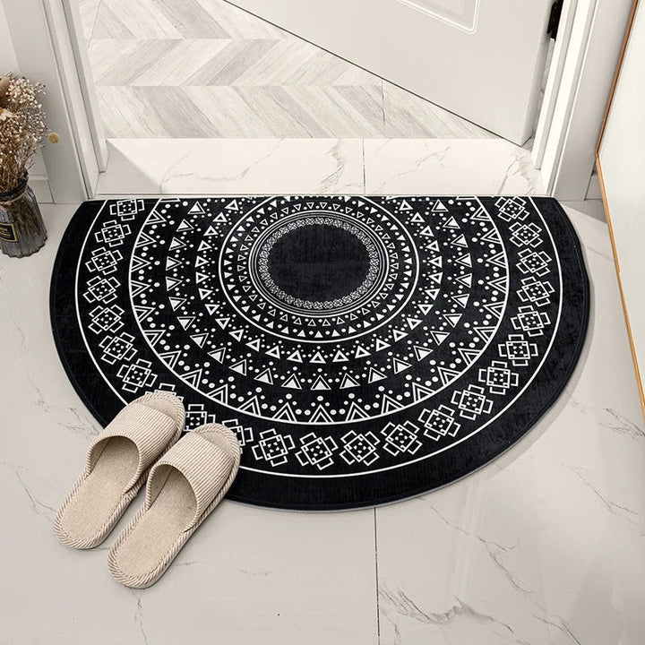 BohoGeometry | Nordic Half Circle Doormat