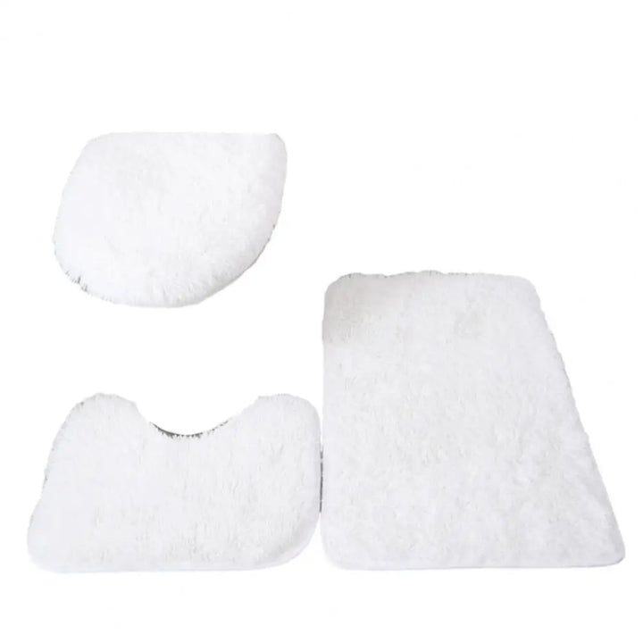 SlipSafeTrio | Anti-Slip Bathroom Mat & Toilet Seat Cover Set