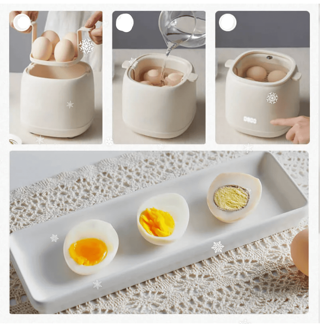 EggMaster | Ultra Slim Egg Cooker with 6 Cooking Modes