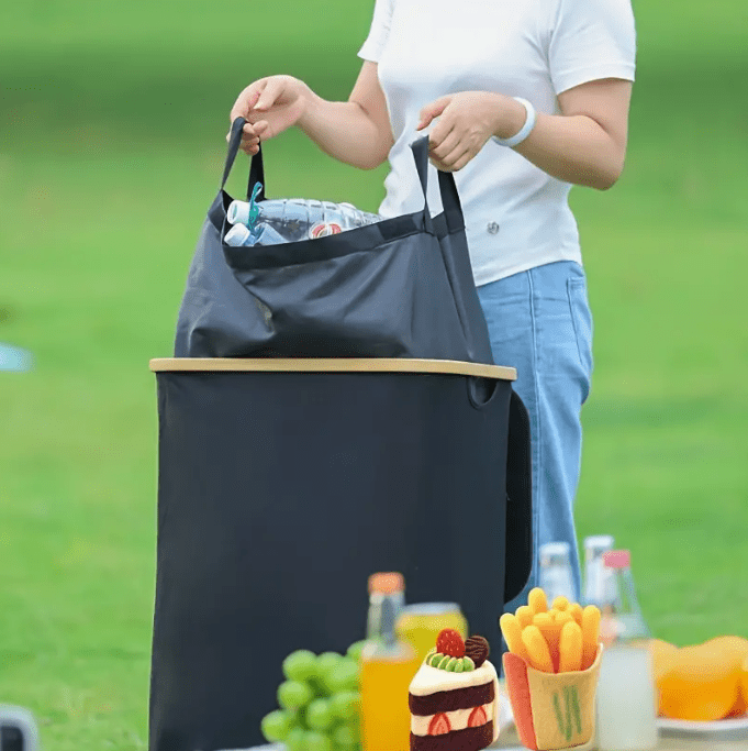 Econest Space-Saving Bottle Organizer - Ideal for Recycling and Kitchen Organization