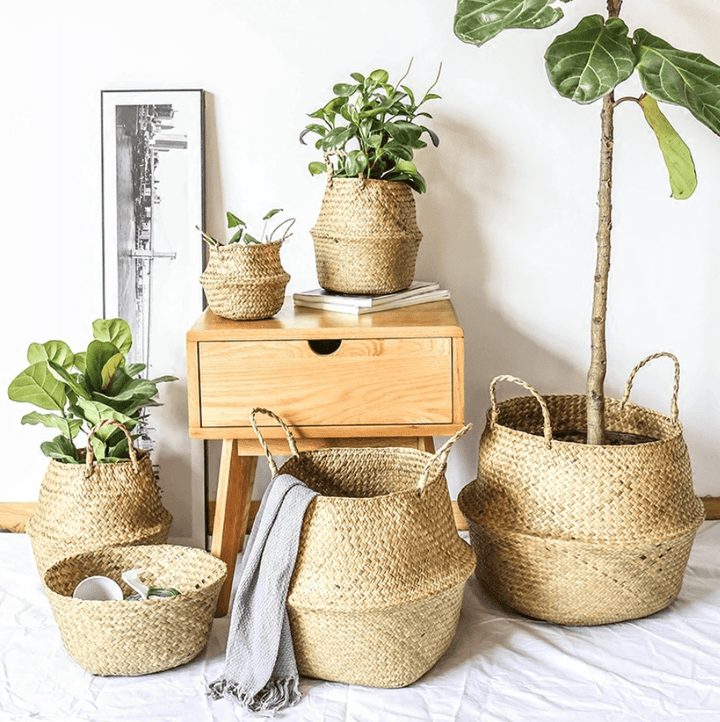 NaturaSea – Sustainable Sea Grass Basket in Rustic Style