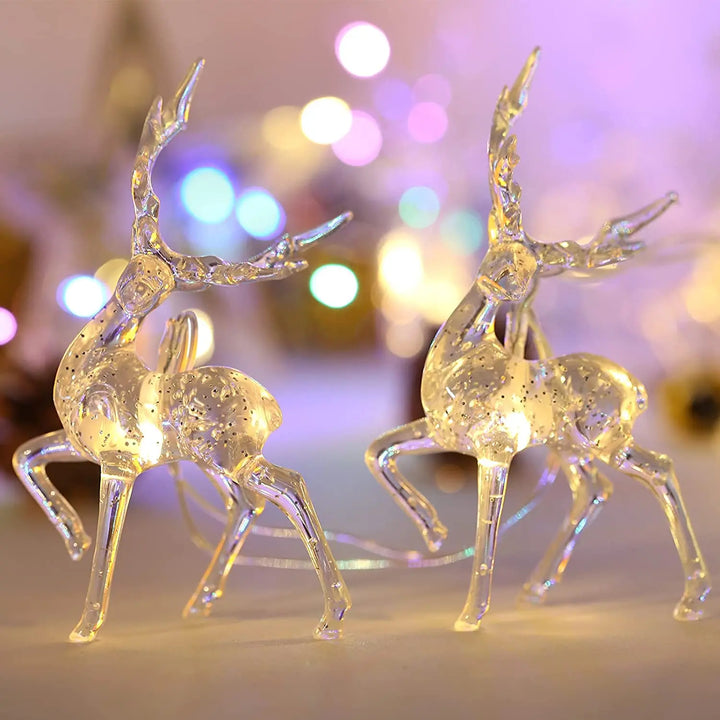 CrystalCheer | Reindeer Decoration Garland
