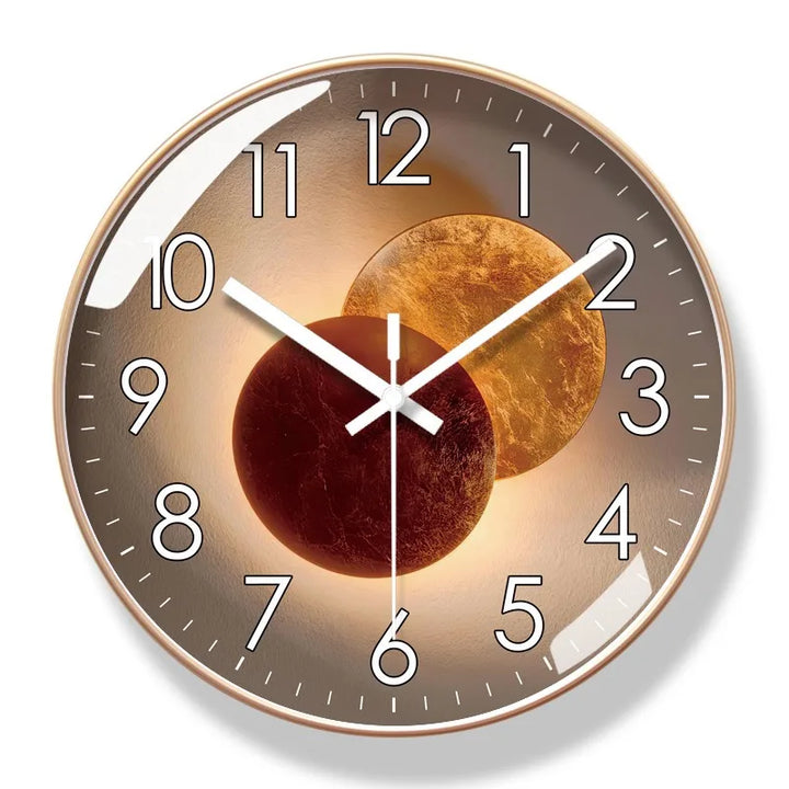 SilenceLux | Luxury Round Wall Clock