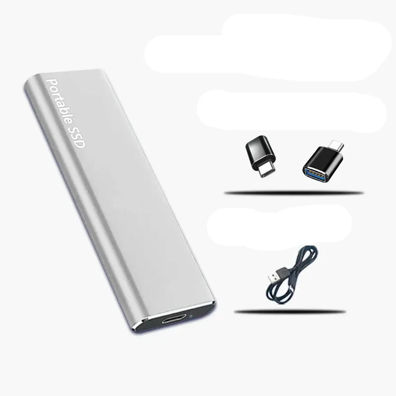 SpeedDrive - External 4TB SSD - Slim, Powerful, and Lightning Fast