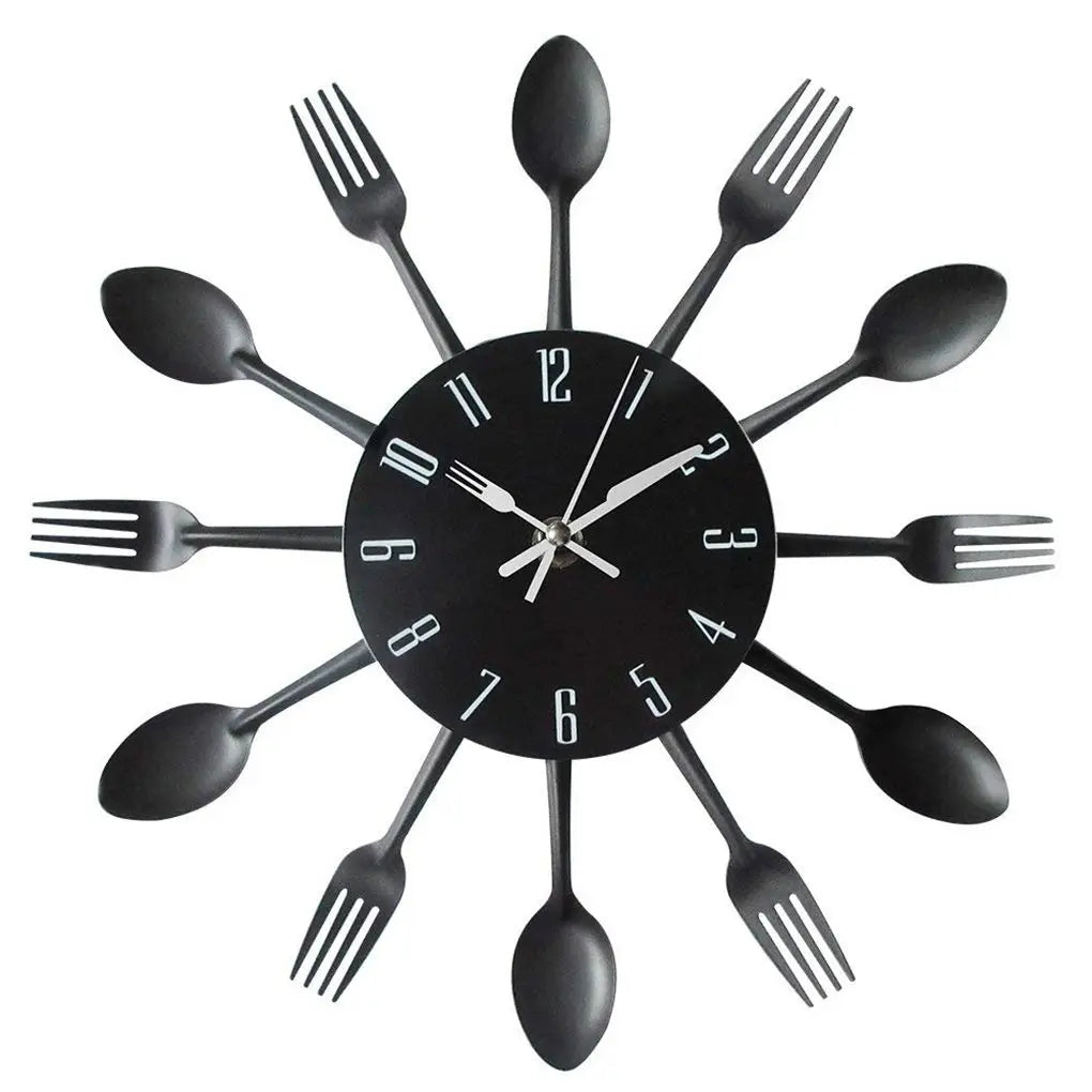 Table Art | 3D Cutlery Wall Clock