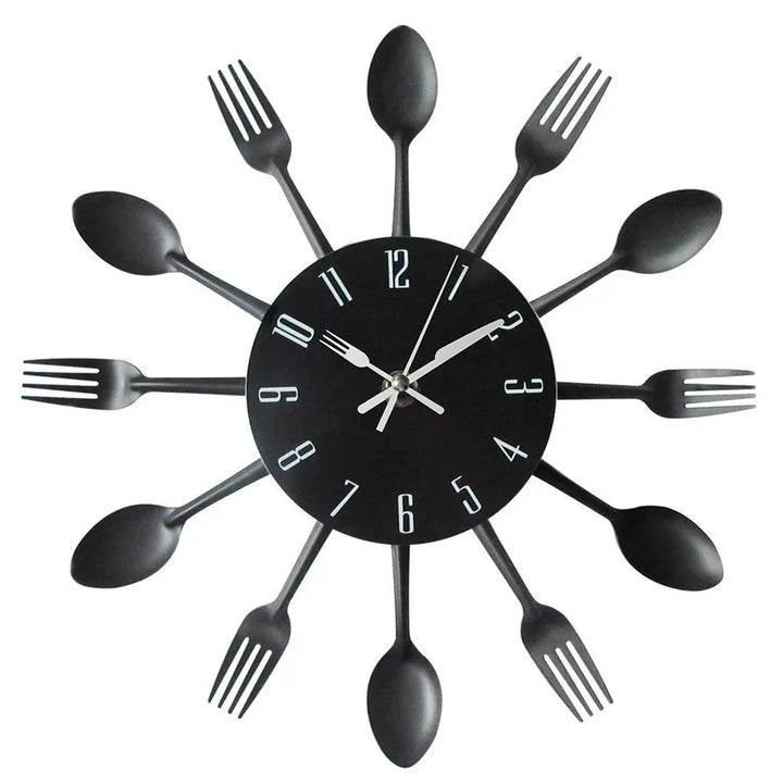 Table Art | 3D Cutlery Wall Clock
