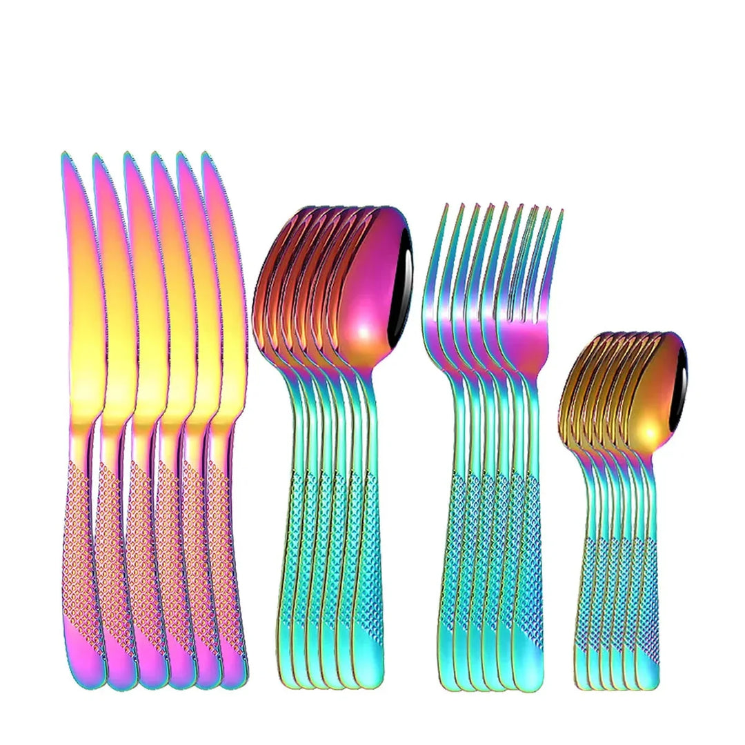 EetLuxe | Stainless Steel Cutlery Set for Home and Hospitality