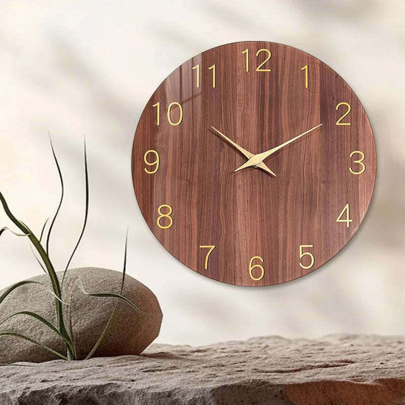 RusticCharm | Silent Wall Clock for the Living Room