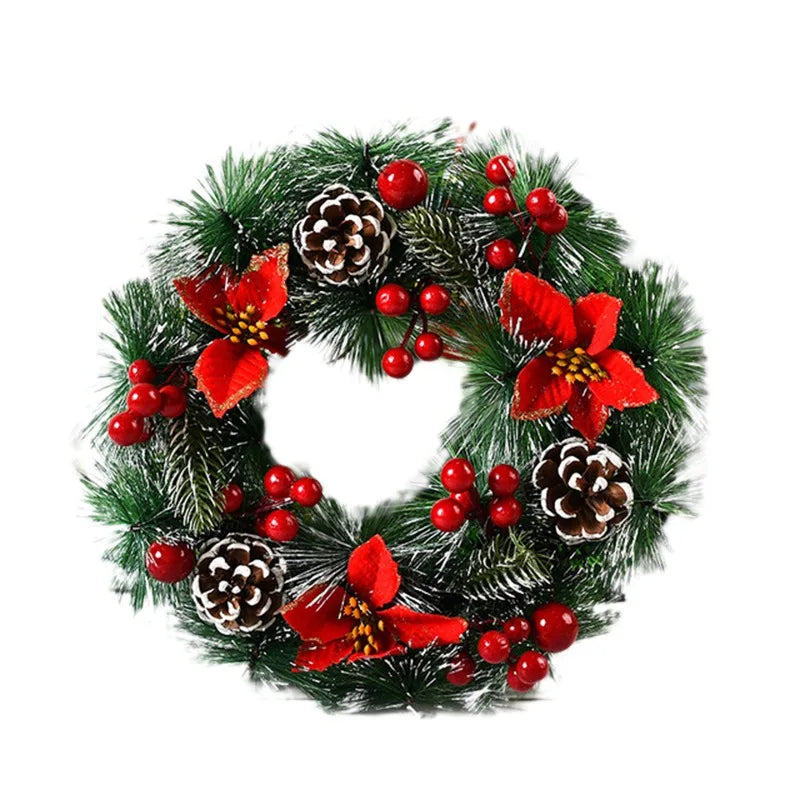 SimulationWonder | Exquisite Christmas Ornament Wreath