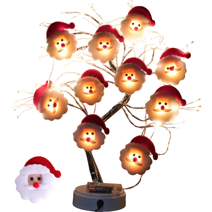 FrostyGlow – Snowman Christmas Tree Lights and Hanging Ornaments