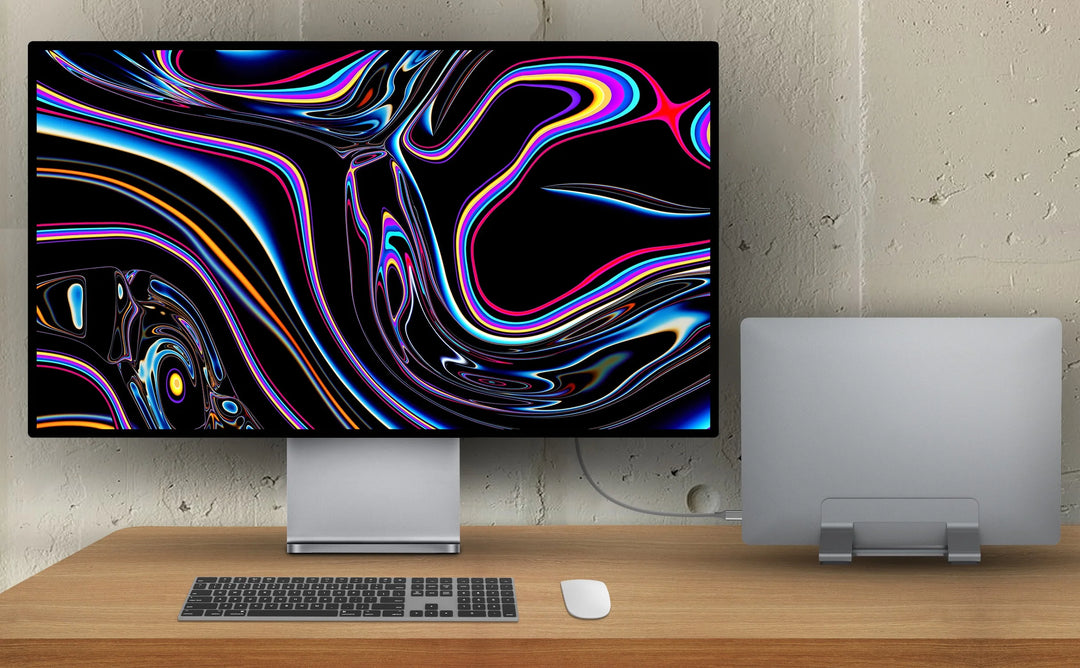 CLEVLO | Vertical Aluminum Laptop Stand (Single & Dual)
