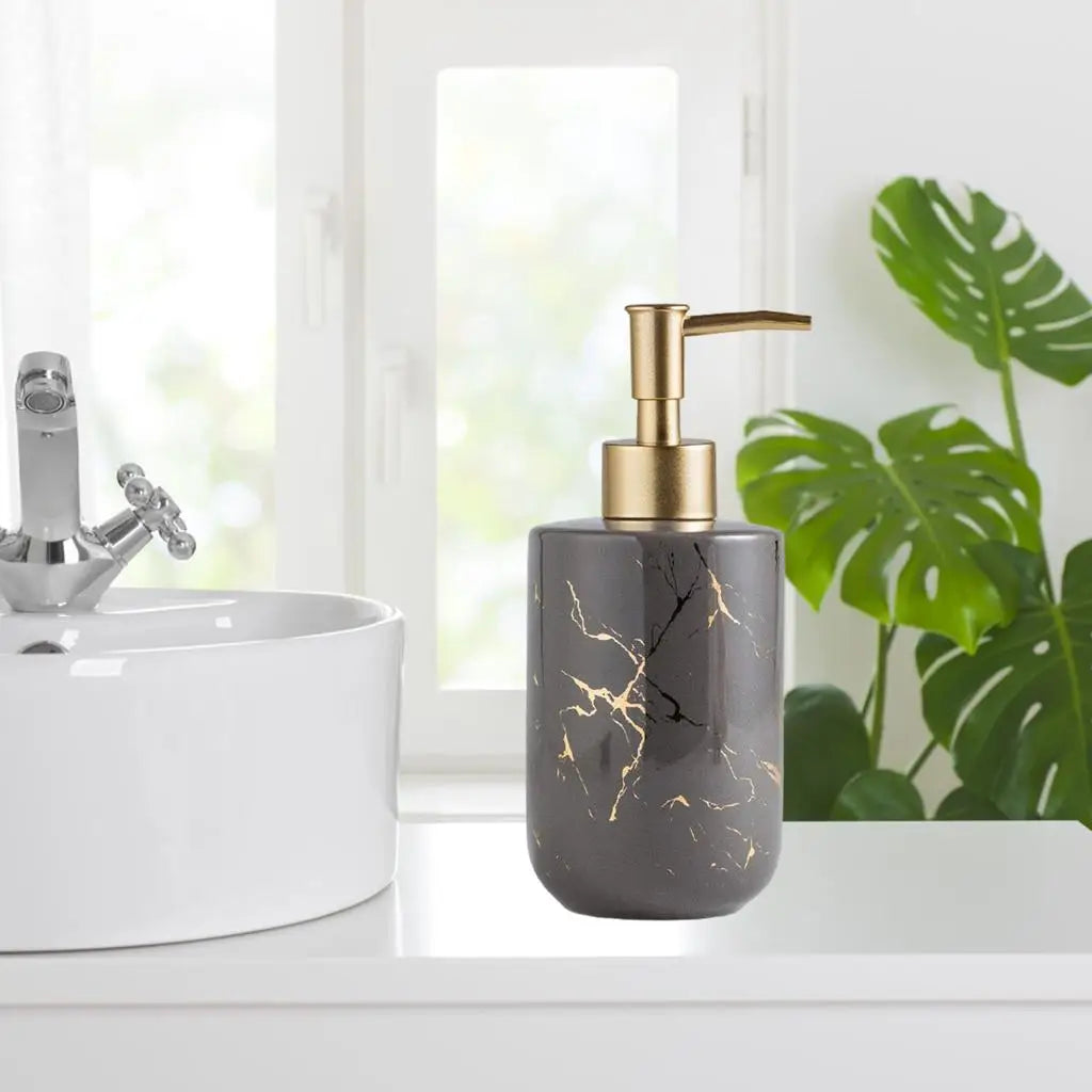 MarblePress | Ceramic Soap Dispenser