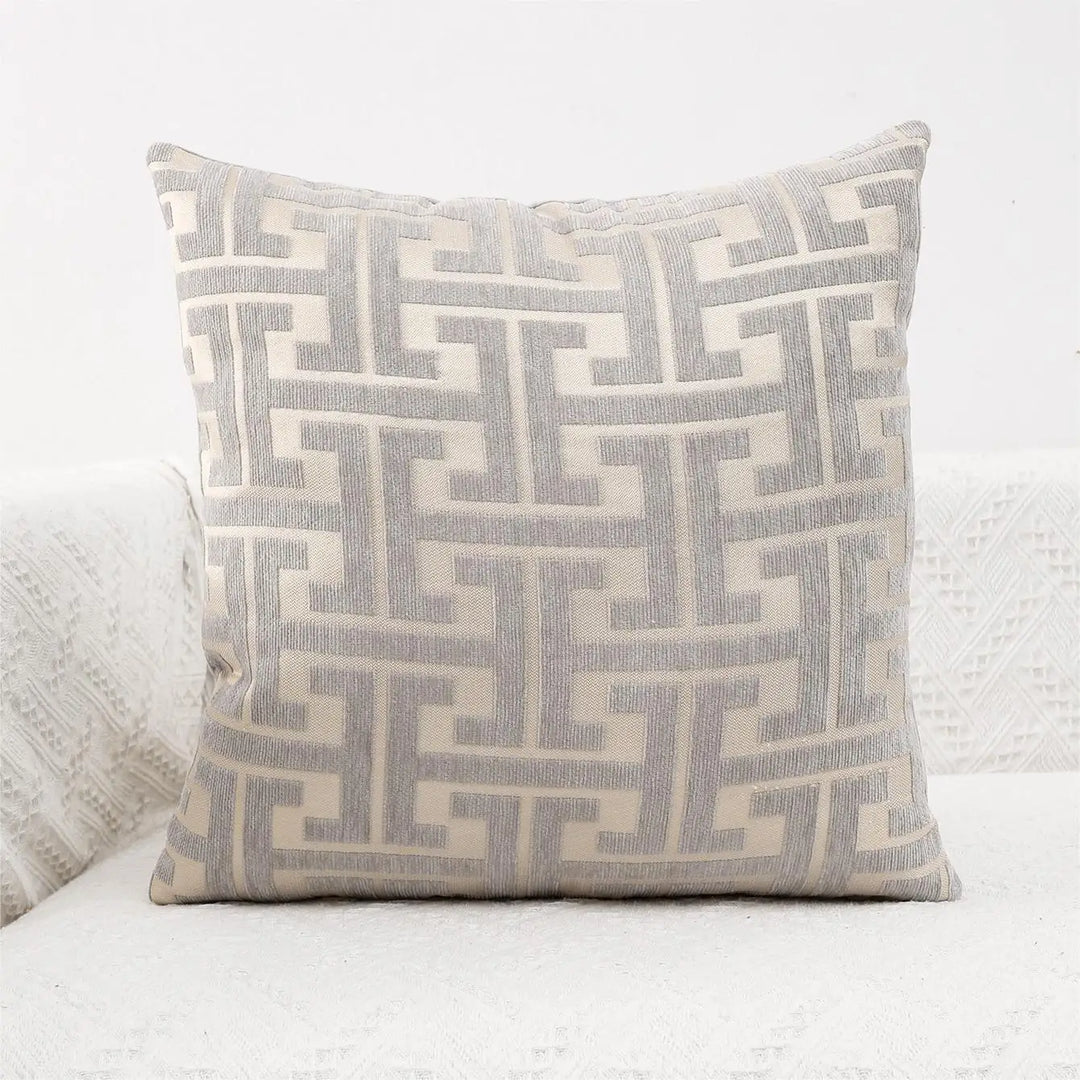RusticWeave | Striped Cushion Cover for the Sofa
