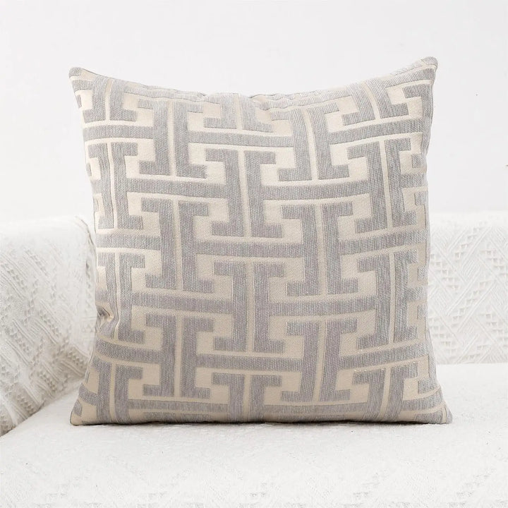 RusticWeave | Striped Cushion Cover for the Sofa