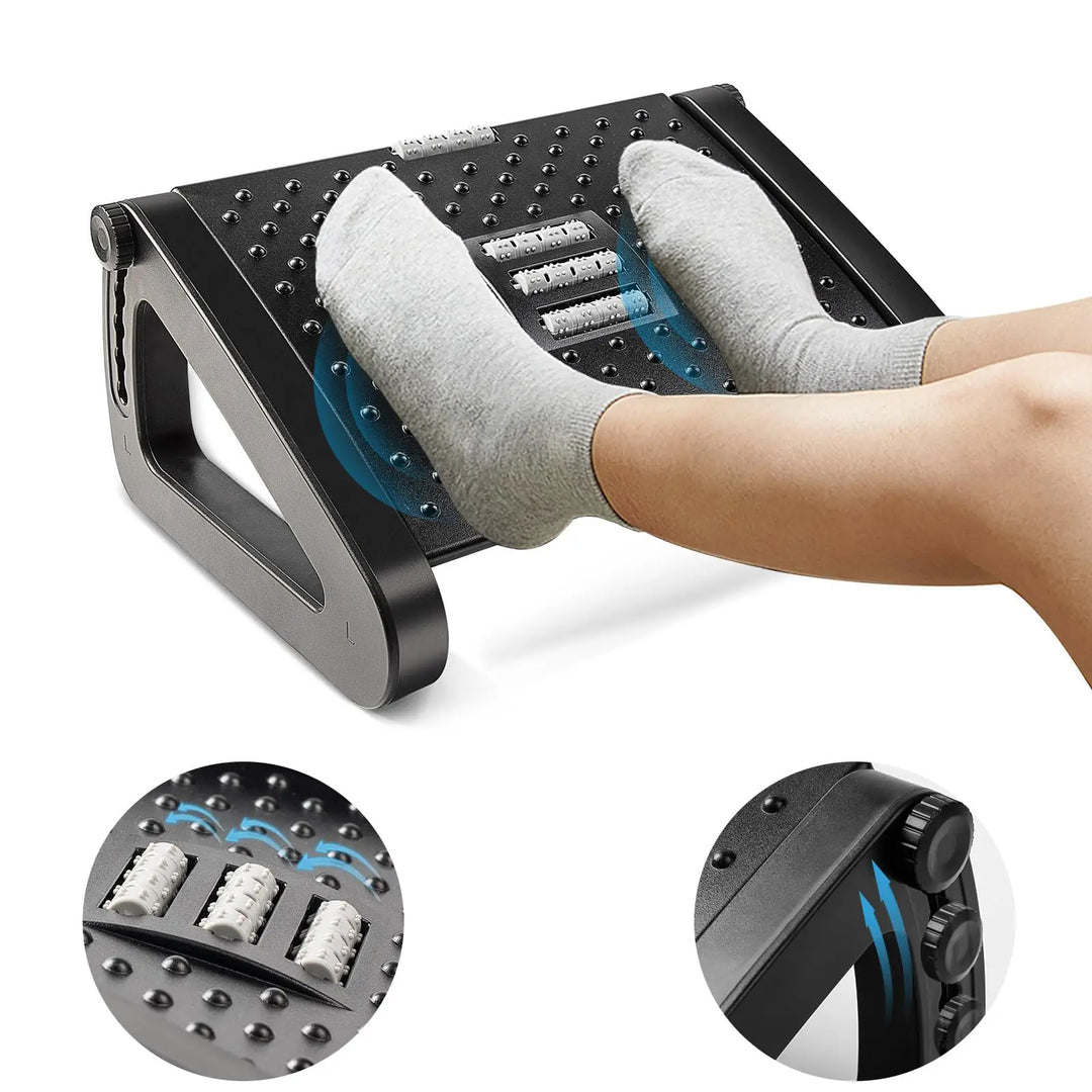 CLEVLO | Ergonomic Under-Desk Footrest
