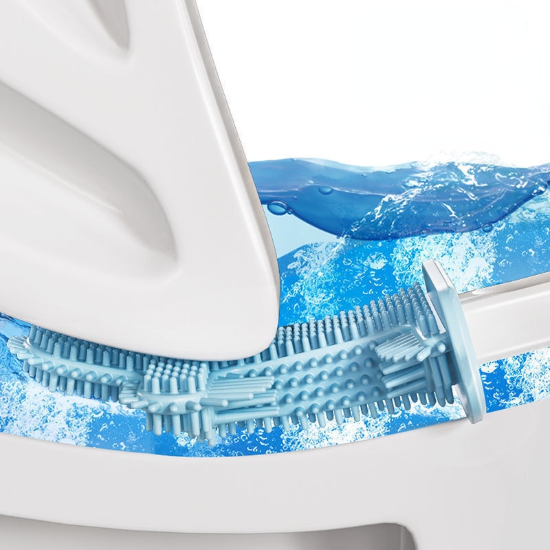BendClean | Slim Curved Toilet Brush for Thorough Cleaning