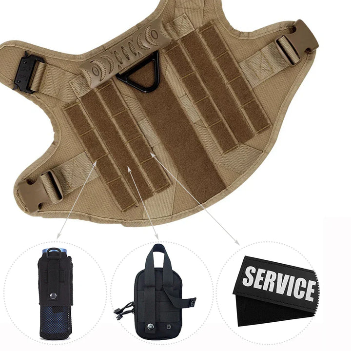 GuardPaw | Tactical Dog Harness and Leash Set