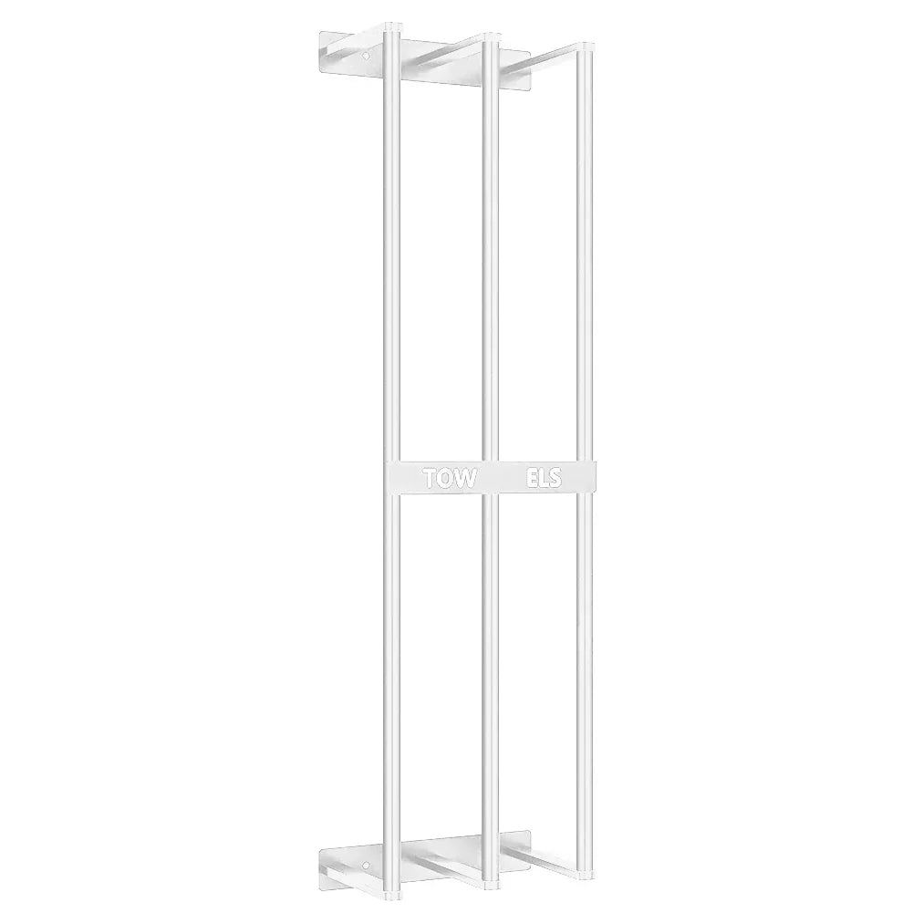 TowelHolder - Space-Saving Towel Holder for a Tidy Bathroom - Compact and Stylish Towel Storage