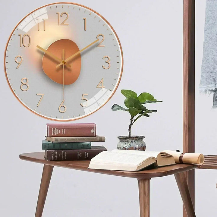 SilentTime Wall Clock - Classic Design with Timeless Charm - Elegant, Silent, and Perfect for Any Room