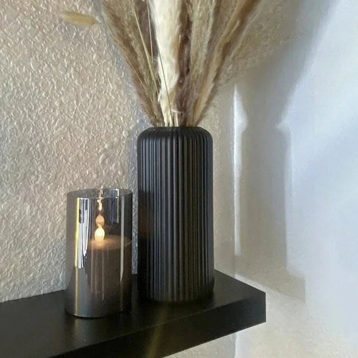 VividLines | Creative Striped Vase for Home Decoration