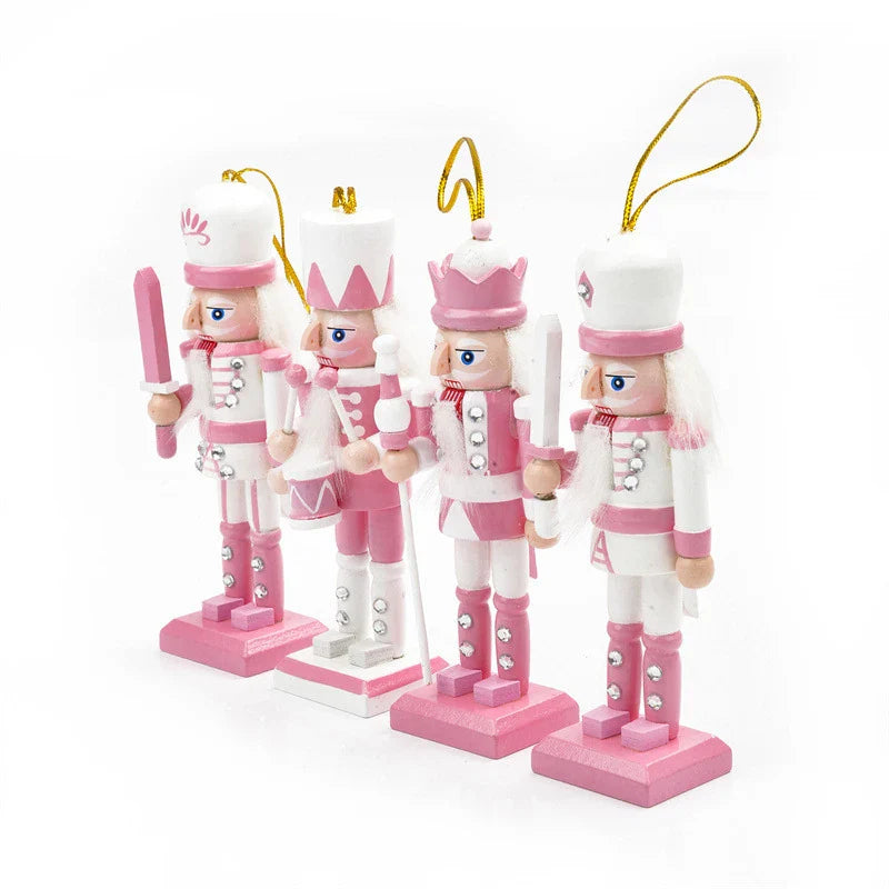 ChicWalnuts | Cartoon Style Nutcrackers in Pink