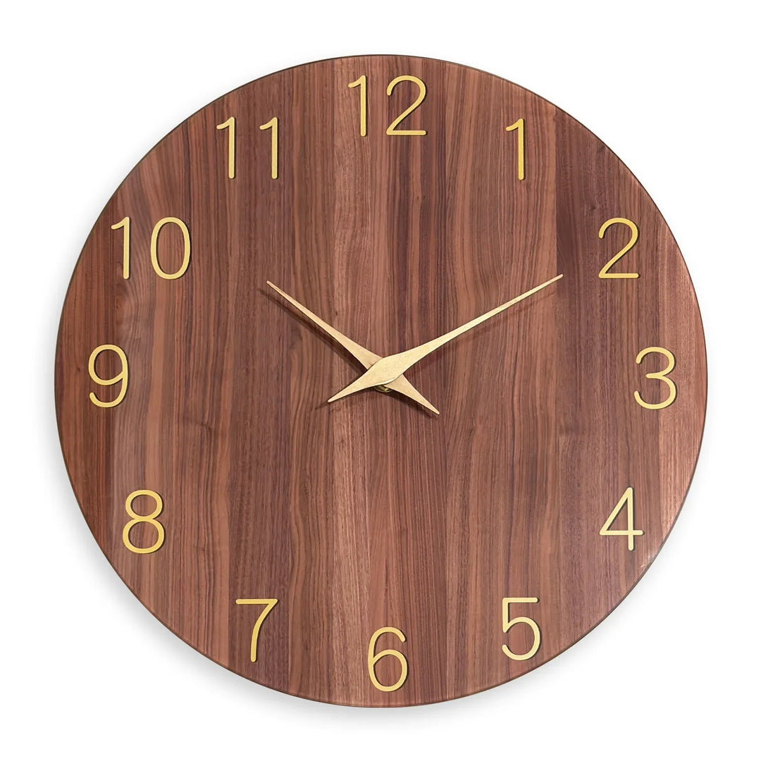 RusticCharm | Silent Wall Clock for the Living Room