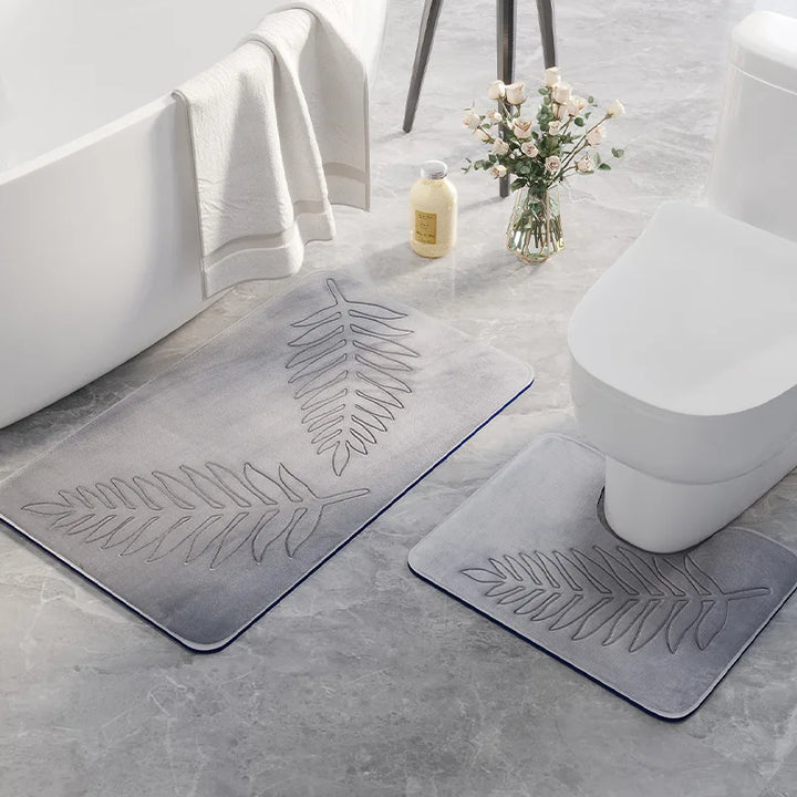 ComfortMatEase | Memory Foam Bathroom Mat Set
