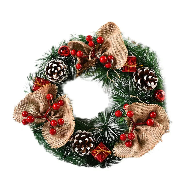 SimulationWonder | Exquisite Christmas Ornament Wreath