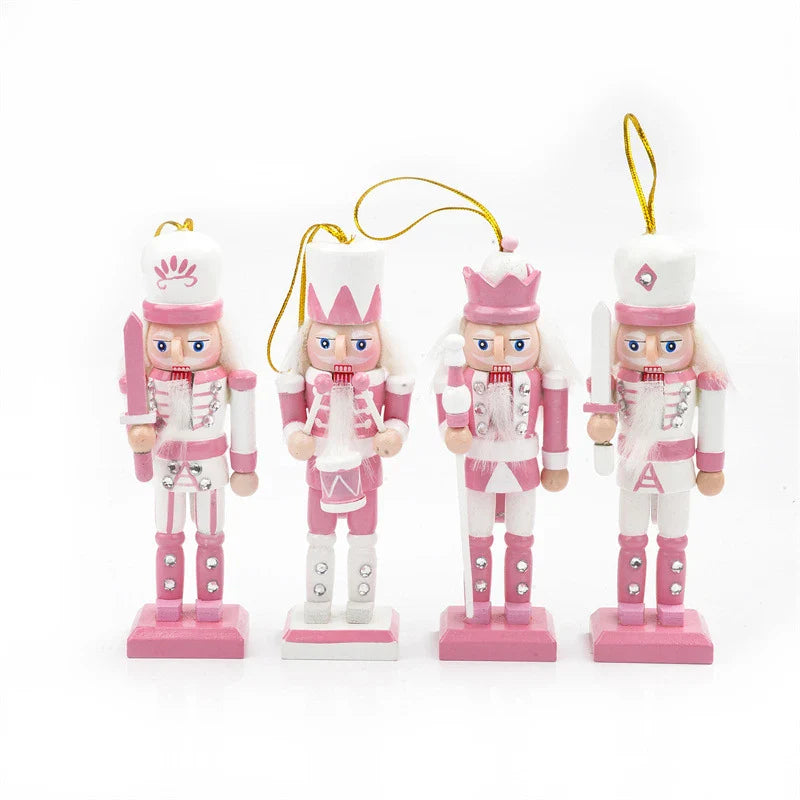 ChicWalnuts | Cartoon Style Nutcrackers in Pink