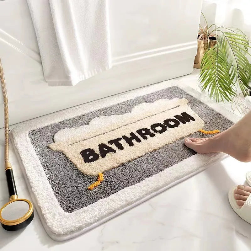 FauxLuxe | Absorbent Bathroom Mats