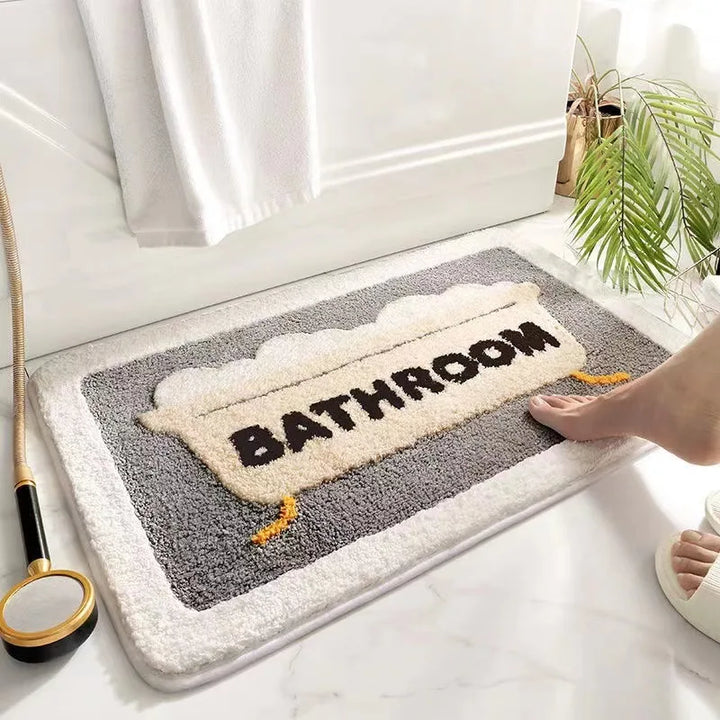 FauxLuxe | Absorbent Bathroom Mats