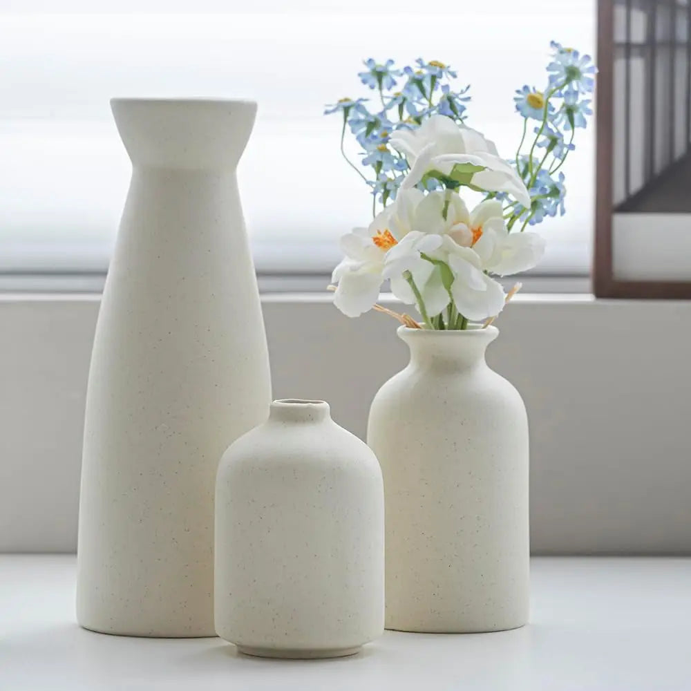 BohoBloom | Ceramic Vase Set for Modern Decoration