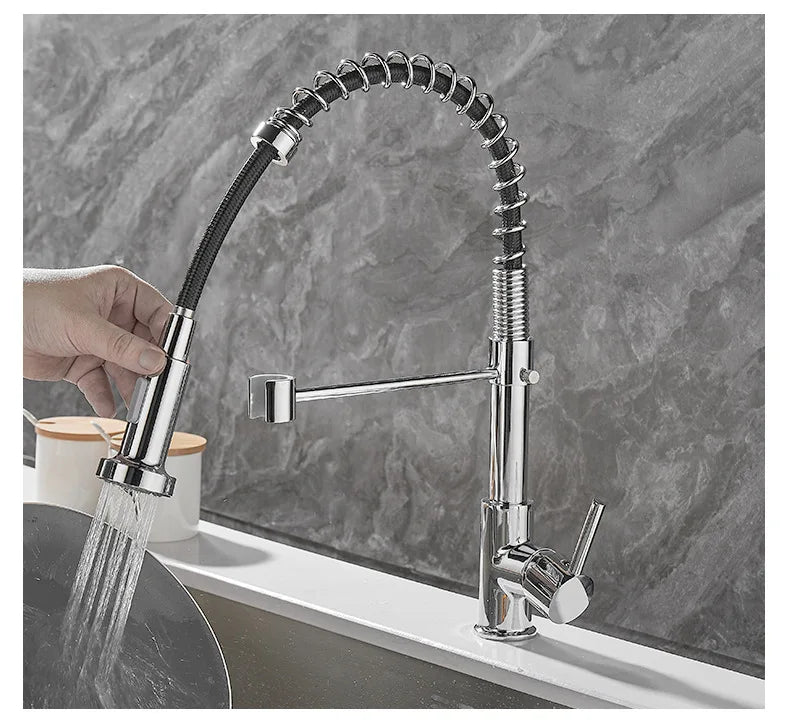 TwinStreamFlow | Modern Faucet for Better Kitchen Performance