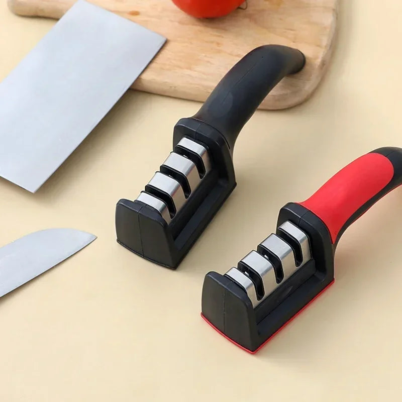 QuickEdge - Sharpener with Non-Slip Base for Kitchen and Camping