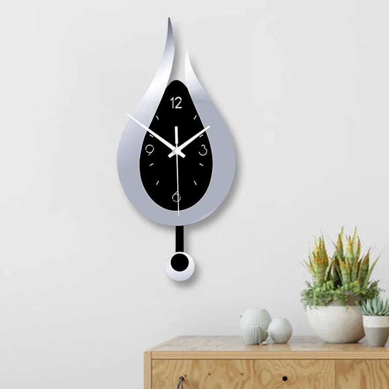 AquaStyle | Modern Acrylic Pendulum Wall Clock