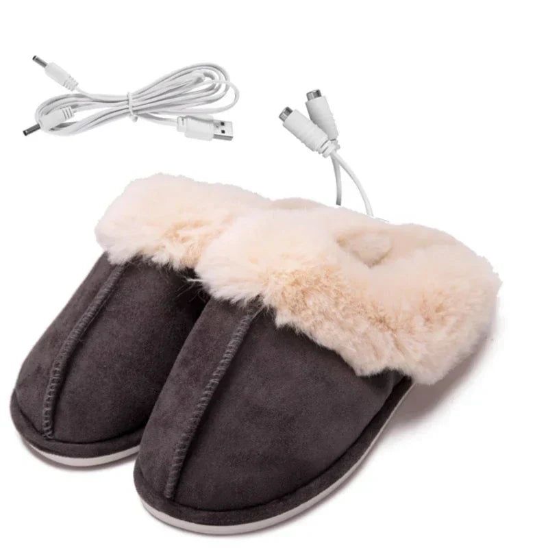 Harbor Fire | Cozy Heated Slippers