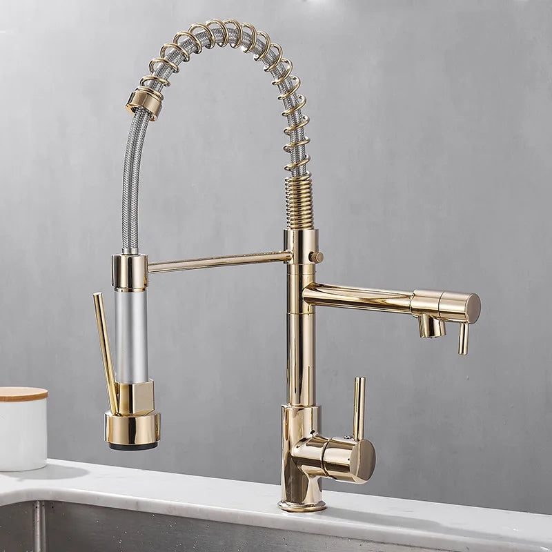 TwinStreamFlow | Modern Faucet for Better Kitchen Performance